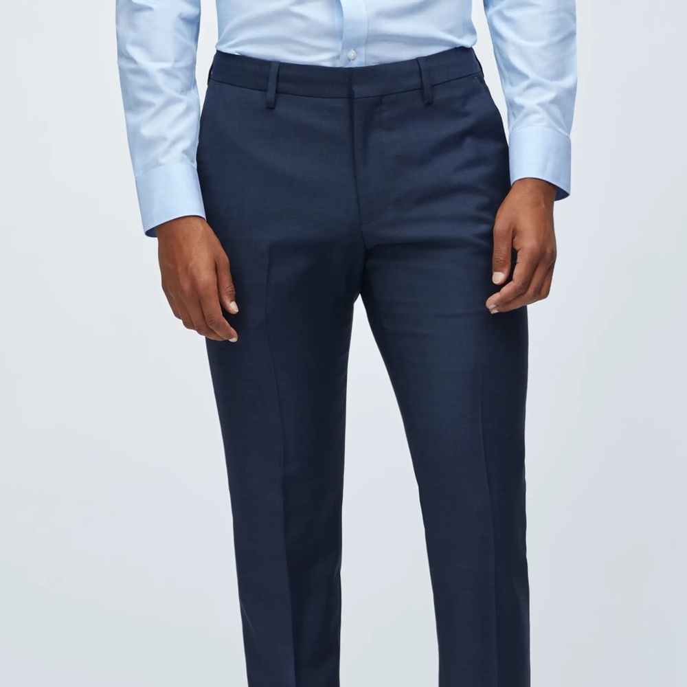 Bonobos Daily Grind Suit Pants Tailored Light Navy